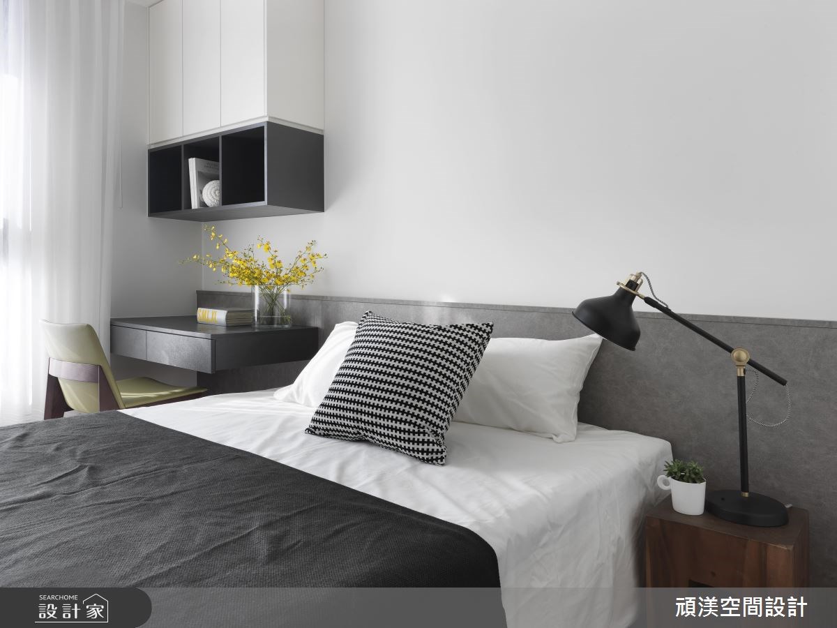 40坪新成屋(5年以下)＿現代風臥室案例圖片＿頑渼空間設計＿頑渼_21之17
