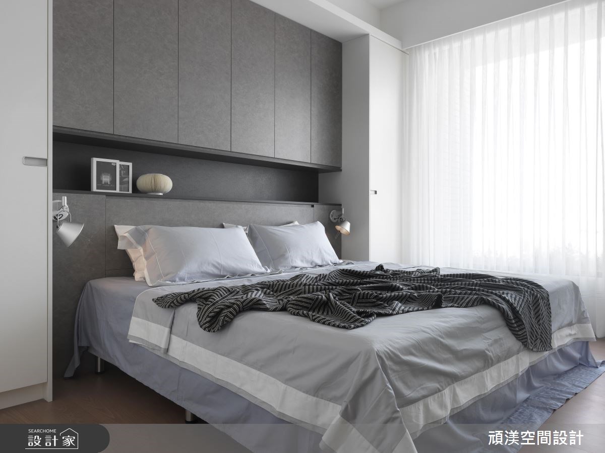 40坪新成屋(5年以下)＿現代風臥室案例圖片＿頑渼空間設計＿頑渼_21之16