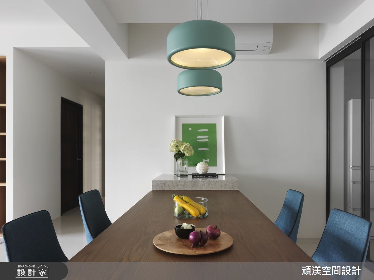50坪新成屋(5年以下)＿現代風餐廳案例圖片＿頑渼空間設計＿頑渼_22之13