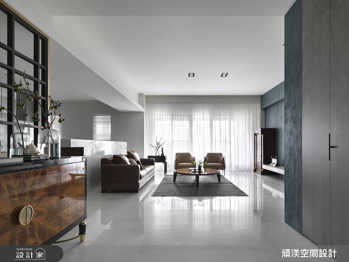 60坪新成屋(5年以下)＿現代風客廳案例圖片＿頑渼空間設計＿頑渼_23之3