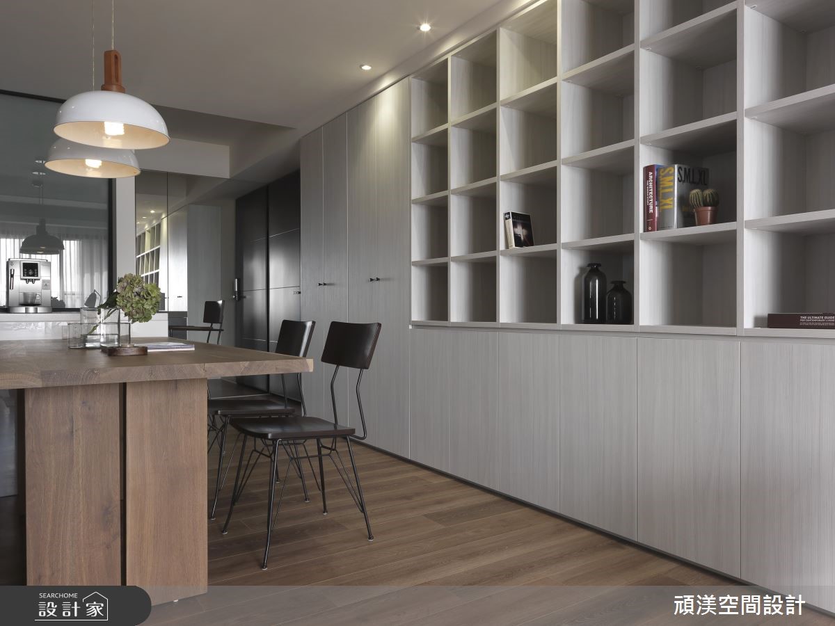 30坪新成屋(5年以下)＿北歐風餐廳案例圖片＿頑渼空間設計＿頑渼_24之4