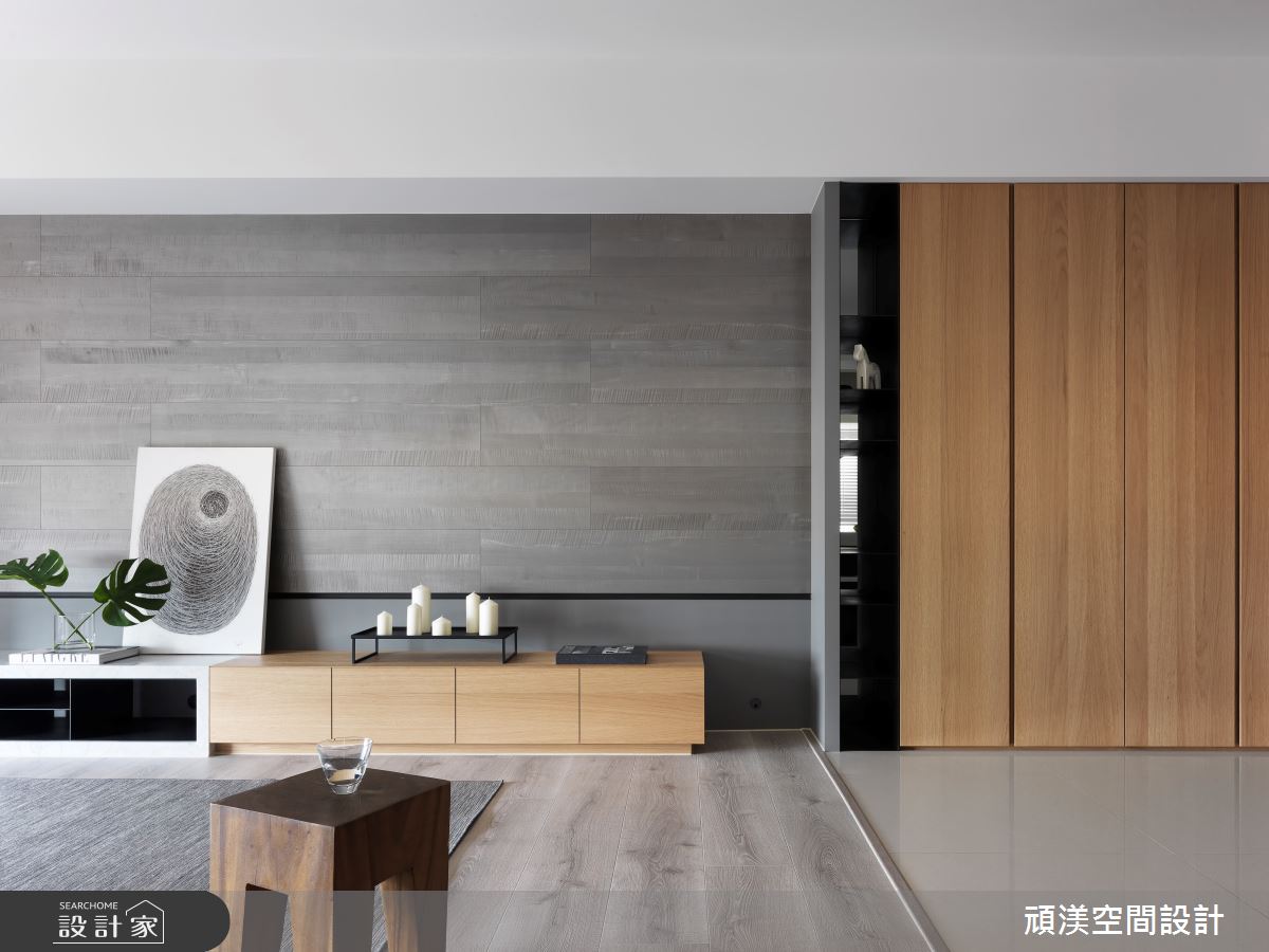 40坪預售屋＿現代風客廳案例圖片＿頑渼空間設計＿頑渼_25之2