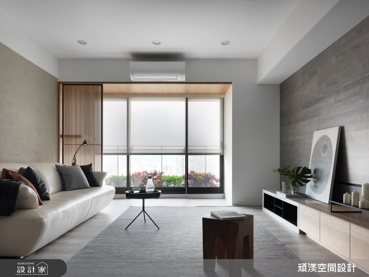 40坪預售屋＿現代風客廳案例圖片＿頑渼空間設計＿頑渼_25之3