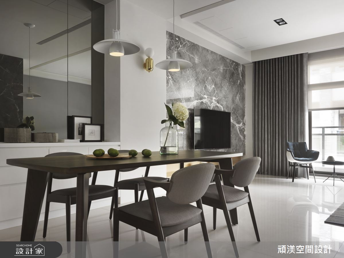 60坪新成屋(5年以下)＿現代風餐廳案例圖片＿頑渼空間設計＿頑渼_26之4