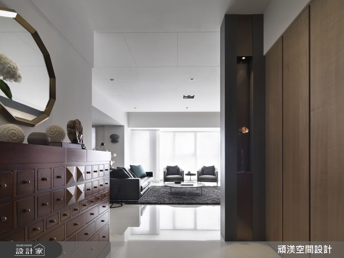 60坪新成屋(5年以下)＿現代風客廳案例圖片＿頑渼空間設計＿頑渼_27之1