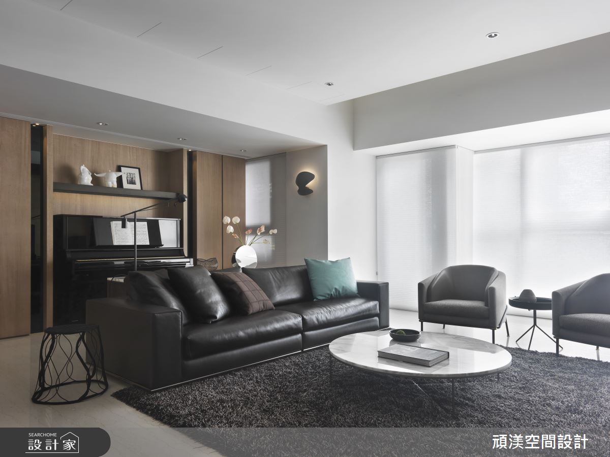 60坪新成屋(5年以下)＿現代風客廳案例圖片＿頑渼空間設計＿頑渼_27之3