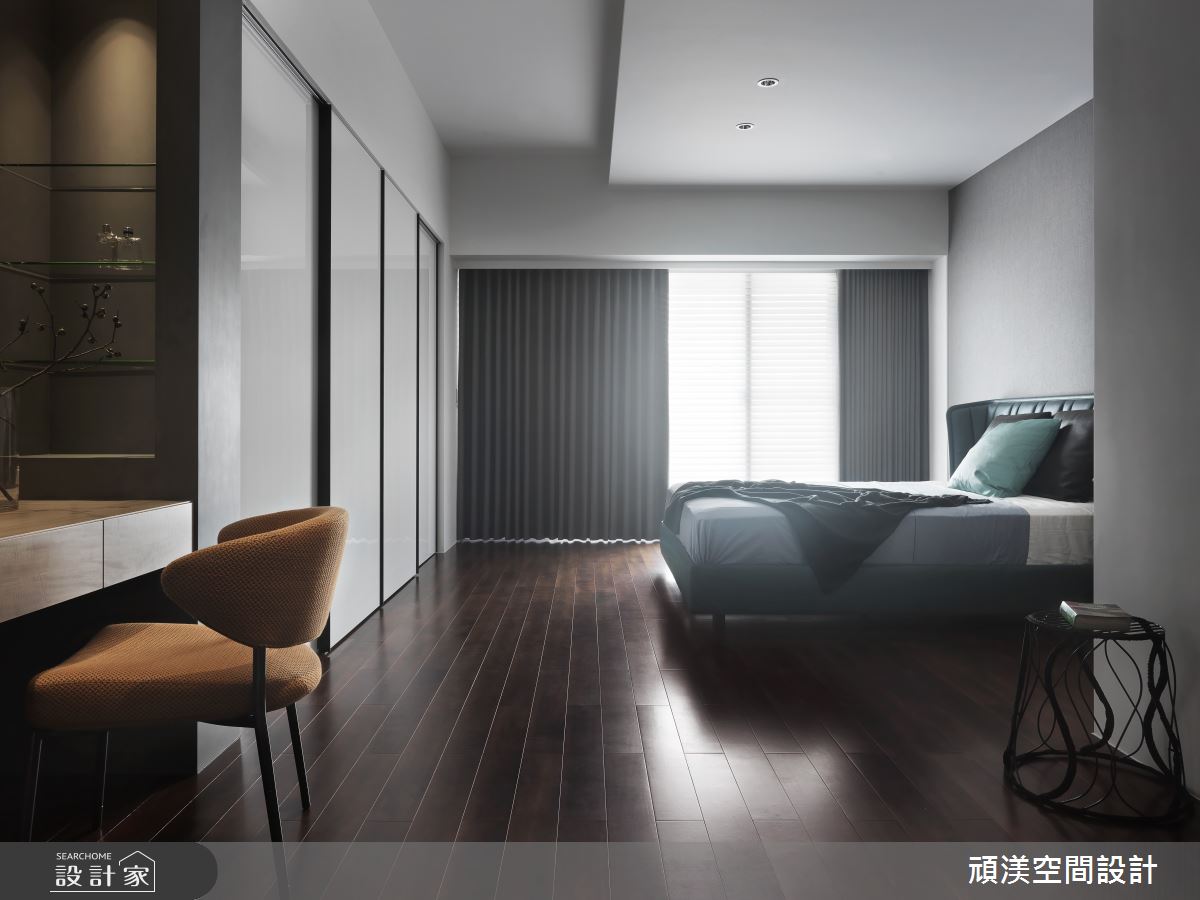 60坪新成屋(5年以下)＿現代風臥室案例圖片＿頑渼空間設計＿頑渼_27之21