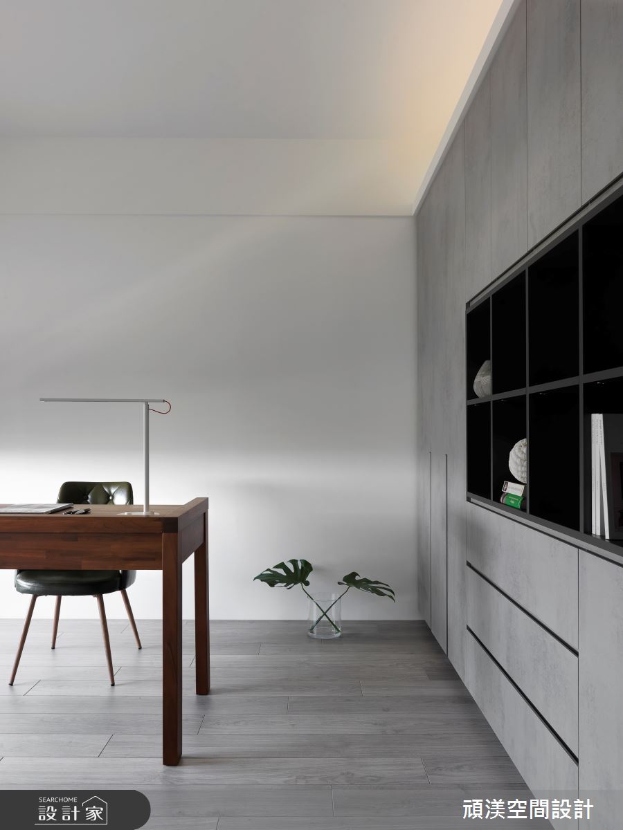 40坪新成屋(5年以下)＿現代風書房案例圖片＿頑渼空間設計＿頑渼_28之14