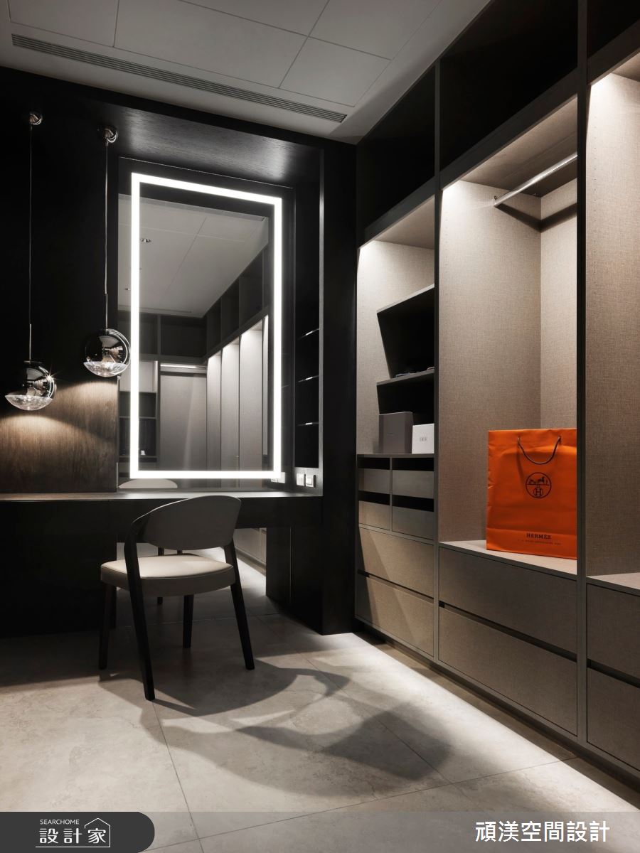 135坪新成屋(5年以下)＿現代風更衣間案例圖片＿頑渼空間設計＿頑渼_29之19