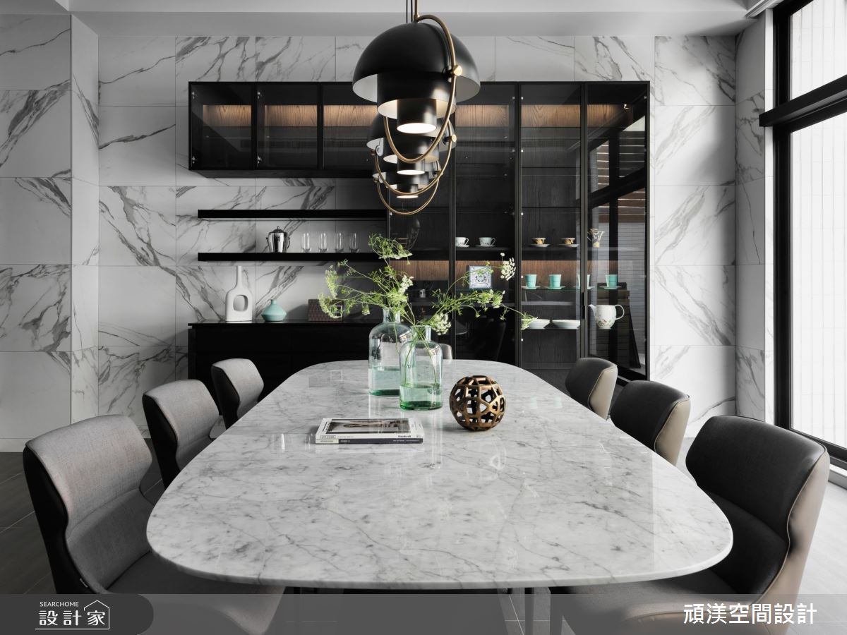 135坪新成屋(5年以下)＿現代風餐廳案例圖片＿頑渼空間設計＿頑渼_29之14