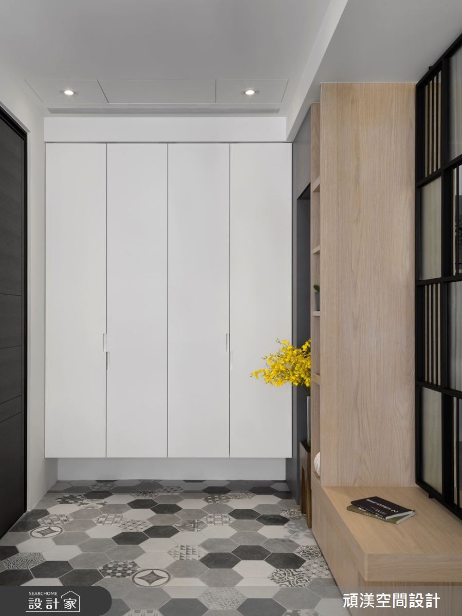 38坪新成屋(5年以下)＿現代風玄關案例圖片＿頑渼空間設計＿頑渼_30之5