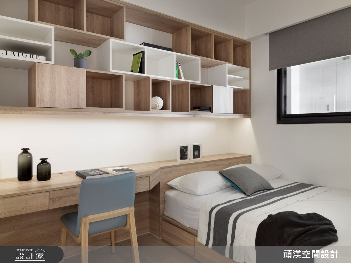 38坪新成屋(5年以下)＿現代風臥室兒童房兒童房客房案例圖片＿頑渼空間設計＿頑渼_30之24