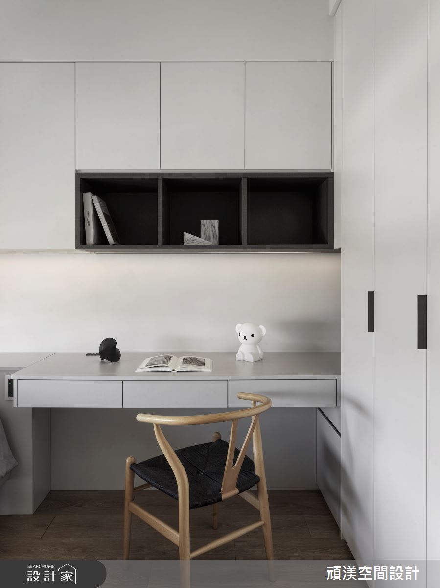 35坪新成屋(5年以下)＿現代風臥室客房案例圖片＿頑渼空間設計＿頑渼_31之21