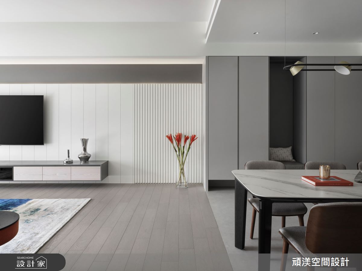 36坪新成屋(5年以下)＿現代風客廳案例圖片＿頑渼空間設計＿頑渼_32之5