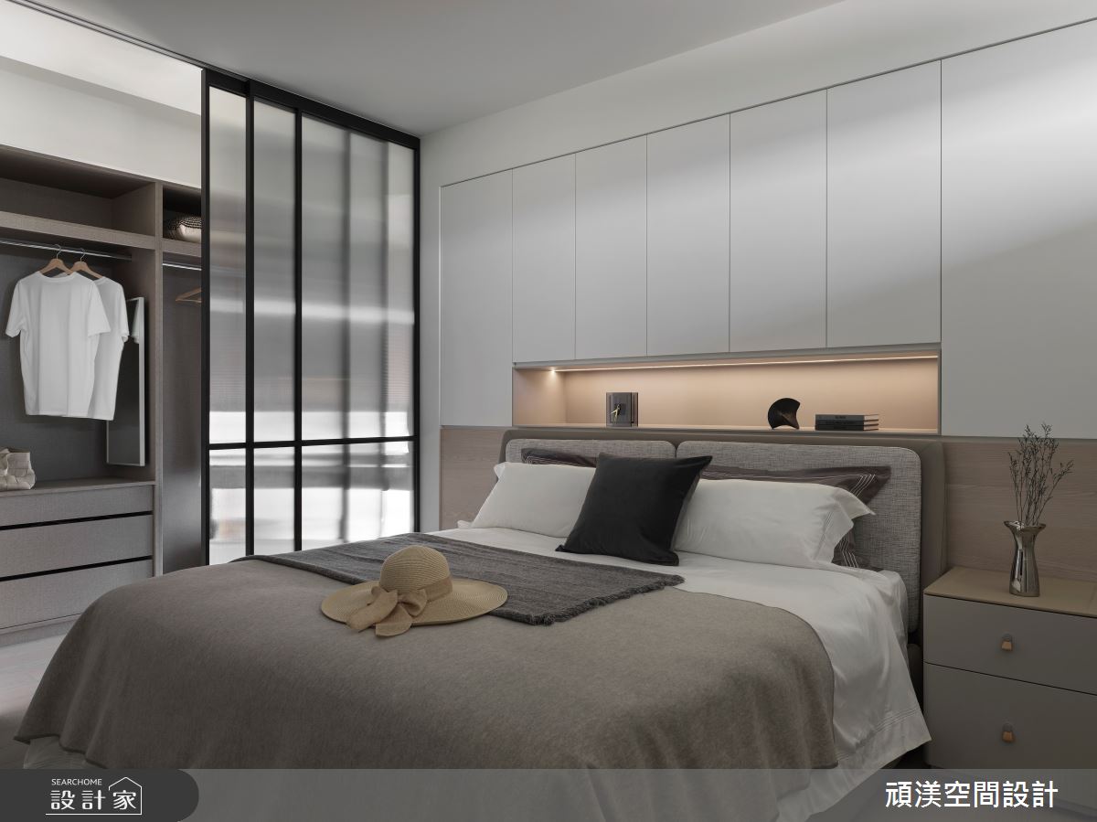 36坪新成屋(5年以下)＿現代風臥室更衣間案例圖片＿頑渼空間設計＿頑渼_32之11