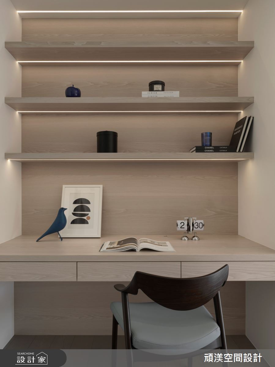 36坪新成屋(5年以下)＿現代風書房工作區多功能室案例圖片＿頑渼空間設計＿頑渼_32之19