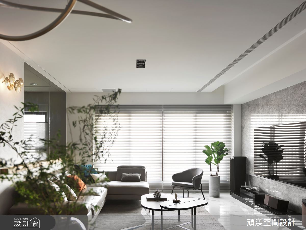 45坪新成屋(5年以下)＿現代風客廳案例圖片＿頑渼空間設計＿頑渼_34之1