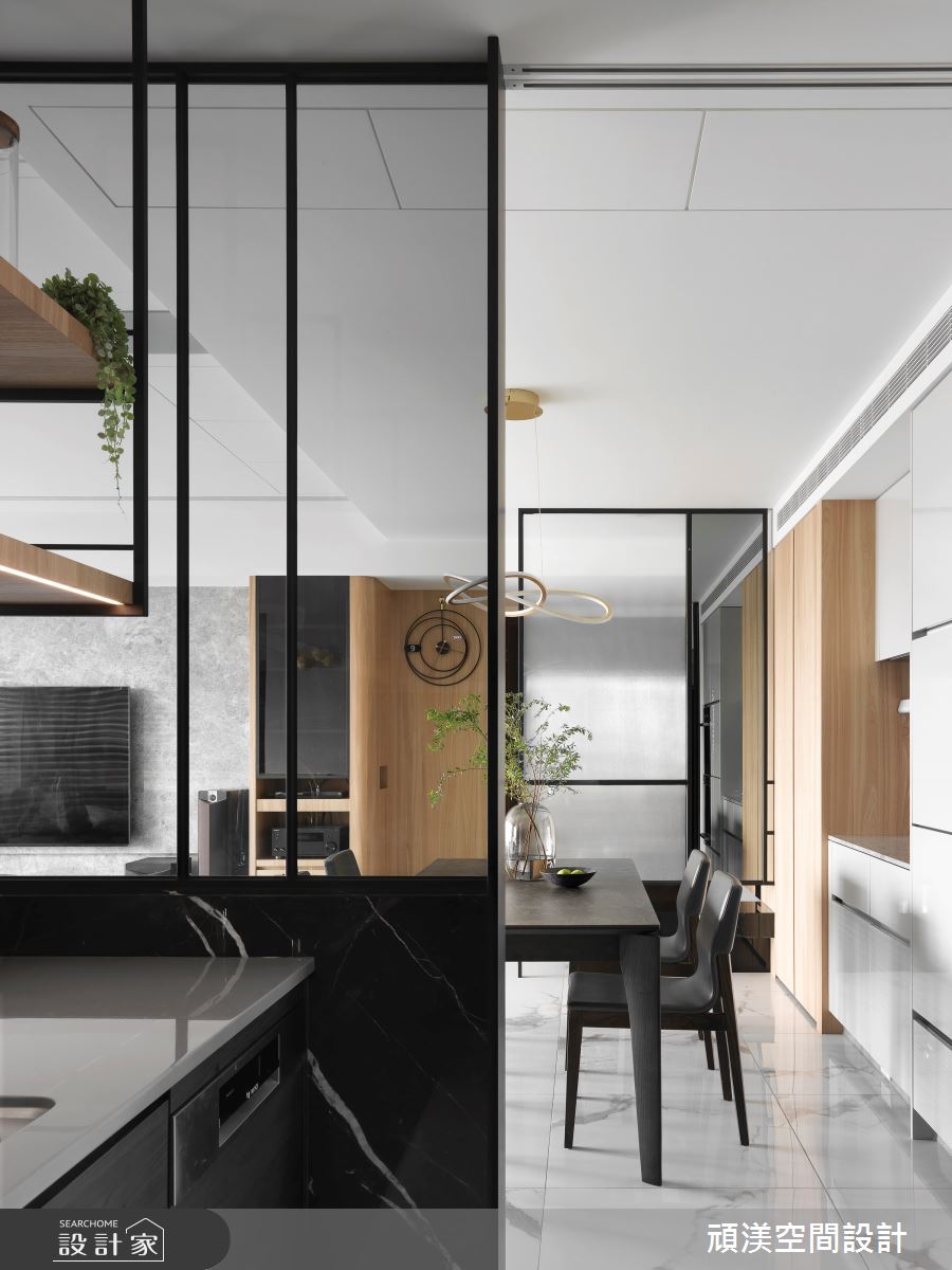45坪新成屋(5年以下)＿現代風餐廳案例圖片＿頑渼空間設計＿頑渼_34之8
