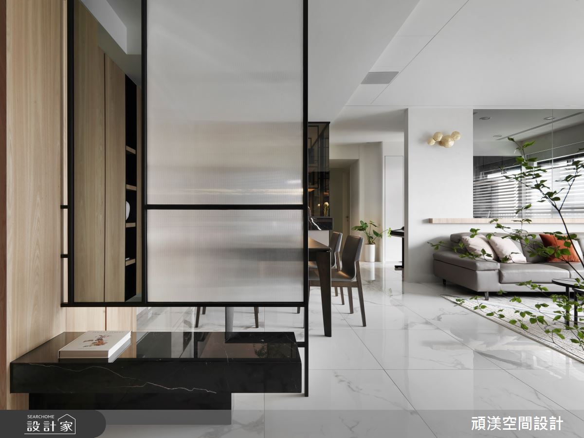 45坪新成屋(5年以下)＿現代風玄關客廳案例圖片＿頑渼空間設計＿頑渼_34之11