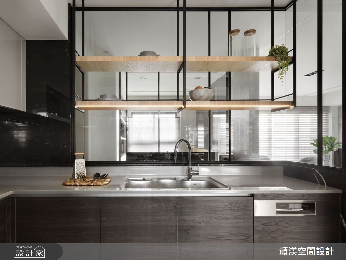45坪新成屋(5年以下)＿現代風廚房案例圖片＿頑渼空間設計＿頑渼_34之13