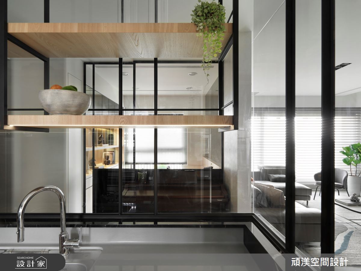 45坪新成屋(5年以下)＿現代風廚房案例圖片＿頑渼空間設計＿頑渼_34之14