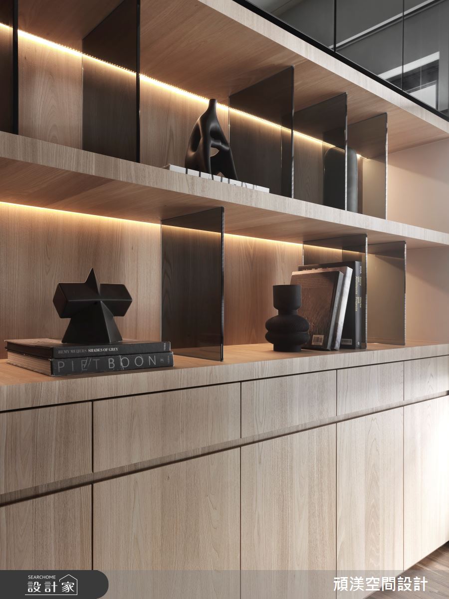 45坪新成屋(5年以下)＿現代風書房案例圖片＿頑渼空間設計＿頑渼_34之17