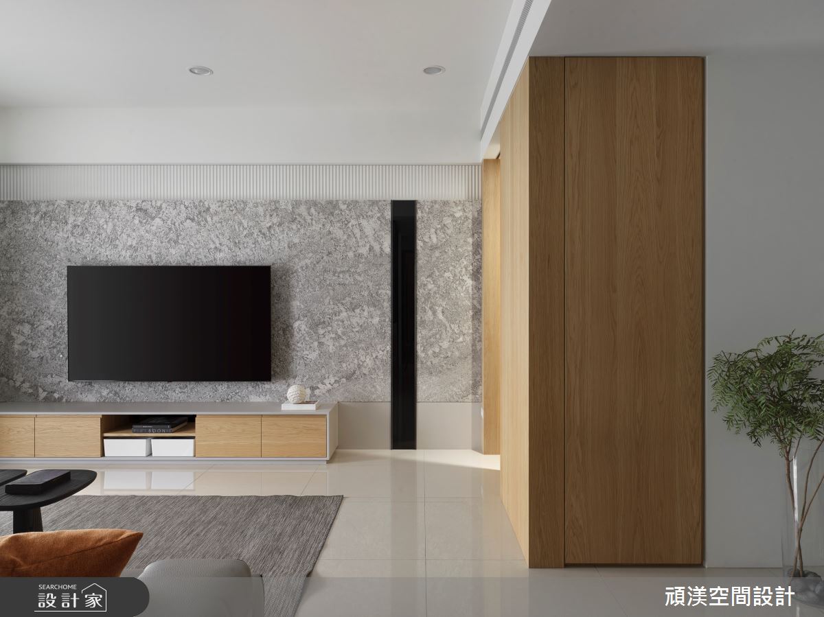 35坪新成屋(5年以下)＿現代風客廳案例圖片＿頑渼空間設計＿頑渼_35之5