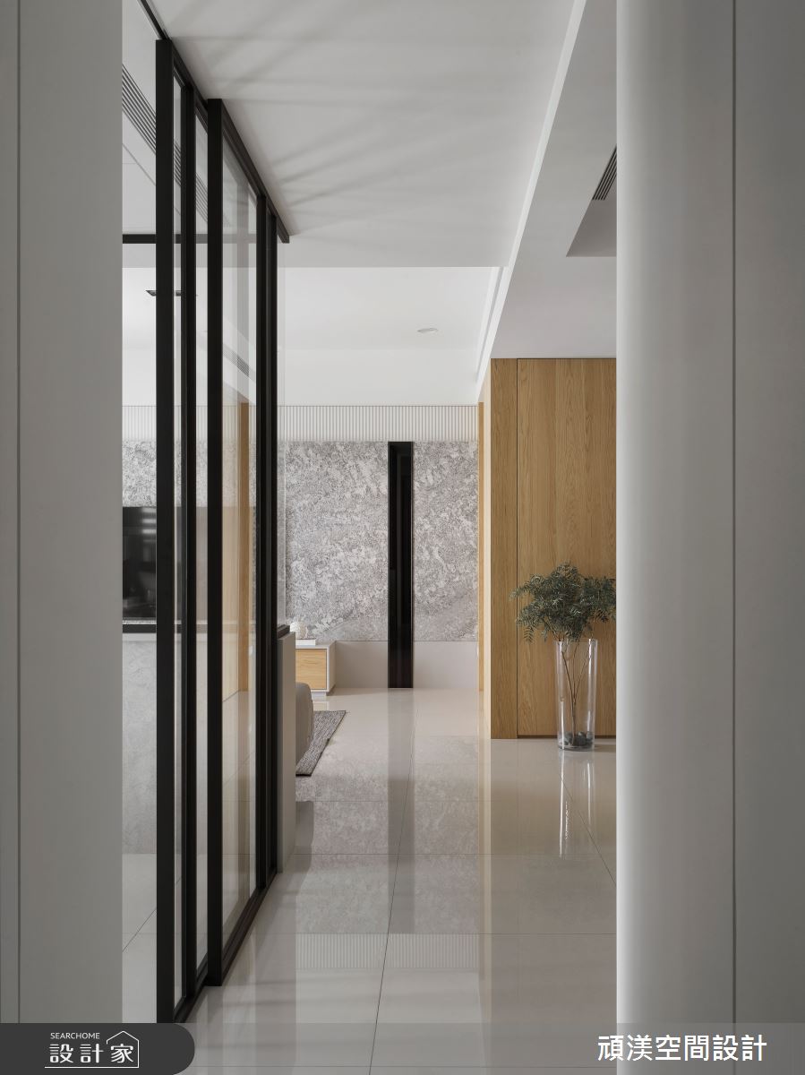 35坪新成屋(5年以下)＿現代風走廊案例圖片＿頑渼空間設計＿頑渼_35之8