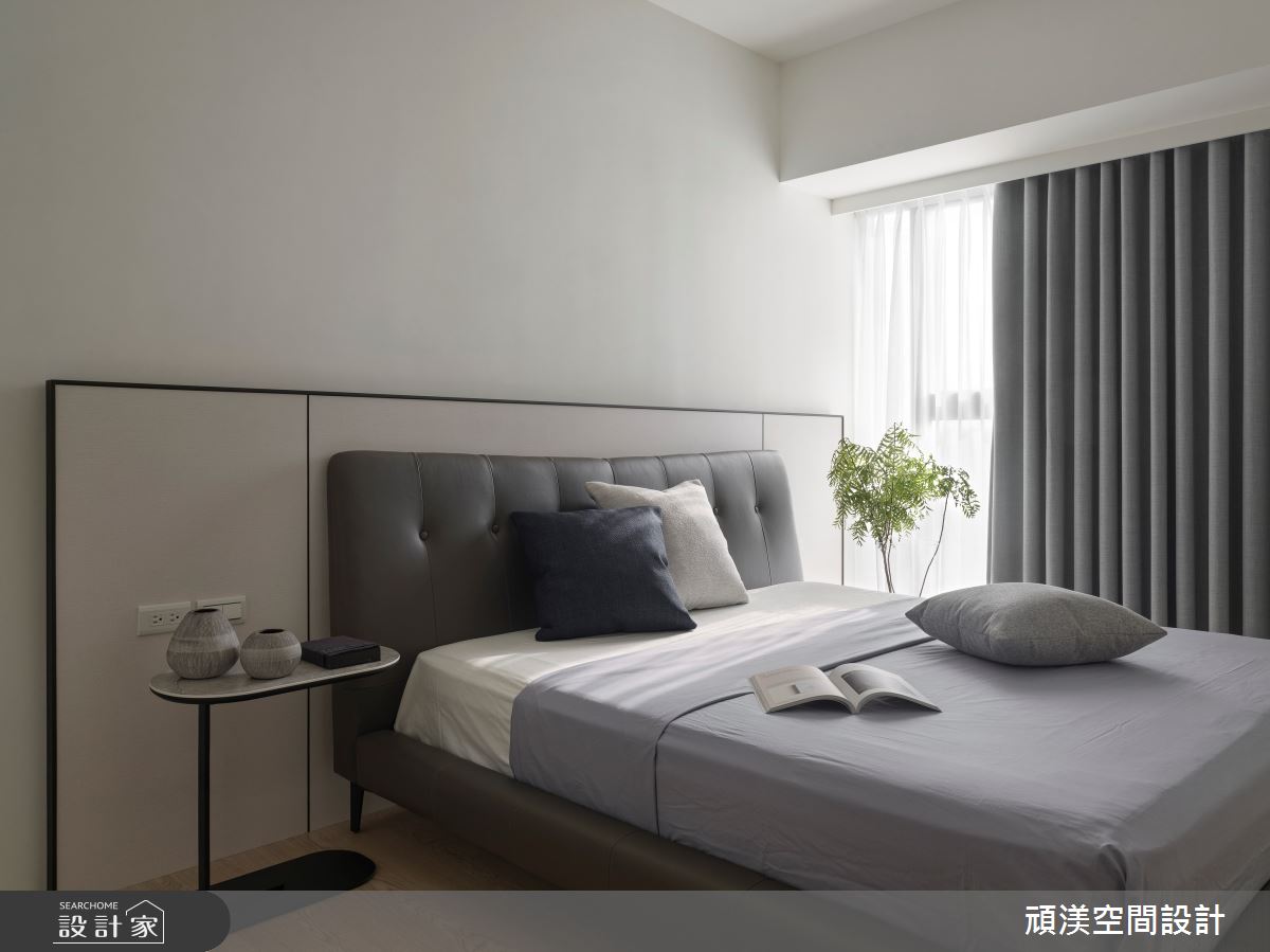 35坪新成屋(5年以下)＿現代風臥室案例圖片＿頑渼空間設計＿頑渼_35之21