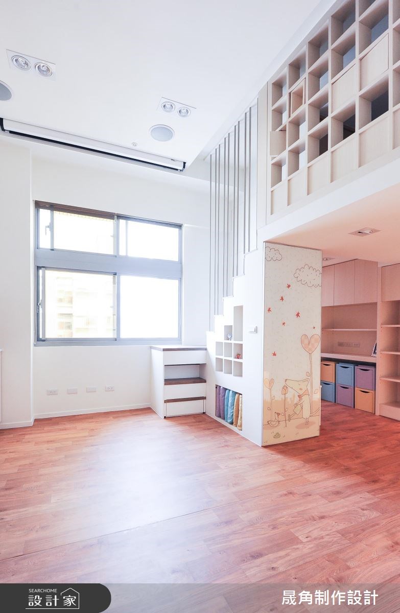 18坪新成屋(5年以下)＿休閒風客廳案例圖片＿晟角制作設計有限公司＿晟角_半分甜之2