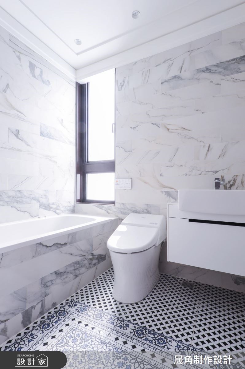 26坪新成屋(5年以下)＿奢華風浴室案例圖片＿晟角制作設計有限公司＿晟角_微光之13