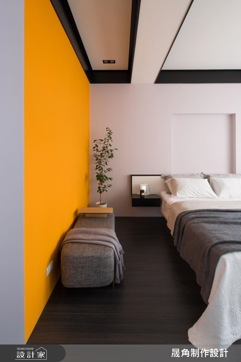 120坪老屋(16~30年)＿混搭風臥室案例圖片＿晟角制作設計有限公司＿晟角_藍屋之20