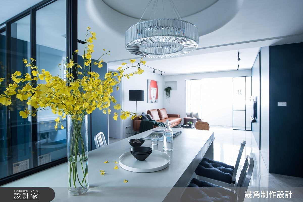 40坪老屋(16~30年)＿現代風客廳餐廳案例圖片＿晟角制作設計有限公司＿晟角_時光之8