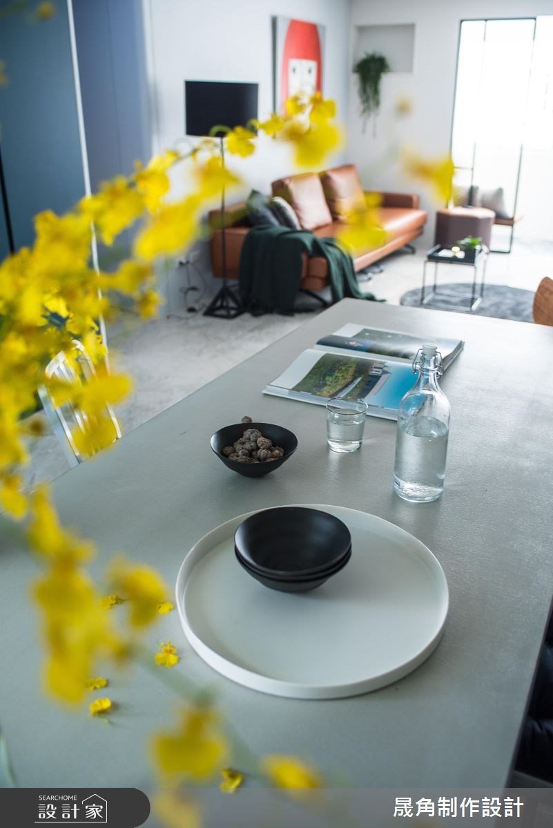 40坪老屋(16~30年)＿現代風客廳餐廳案例圖片＿晟角制作設計有限公司＿晟角_時光之9