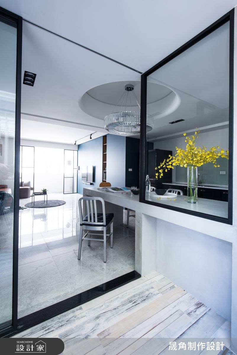 40坪老屋(16~30年)＿現代風客廳餐廳廚房案例圖片＿晟角制作設計有限公司＿晟角_時光之11
