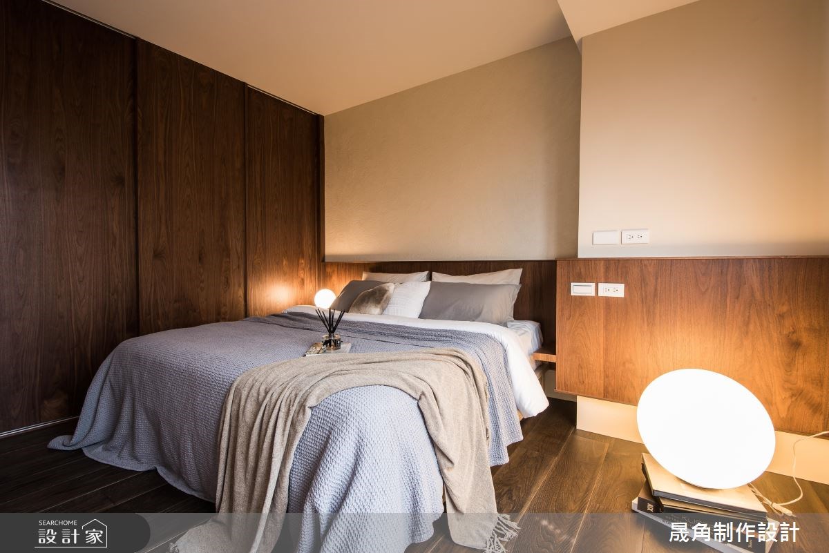 40坪老屋(16~30年)＿現代風臥室案例圖片＿晟角制作設計有限公司＿晟角_時光之15