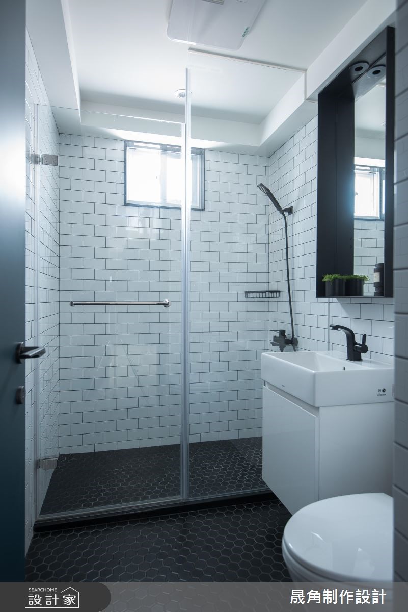 40坪老屋(16~30年)＿現代風浴室案例圖片＿晟角制作設計有限公司＿晟角_時光之17