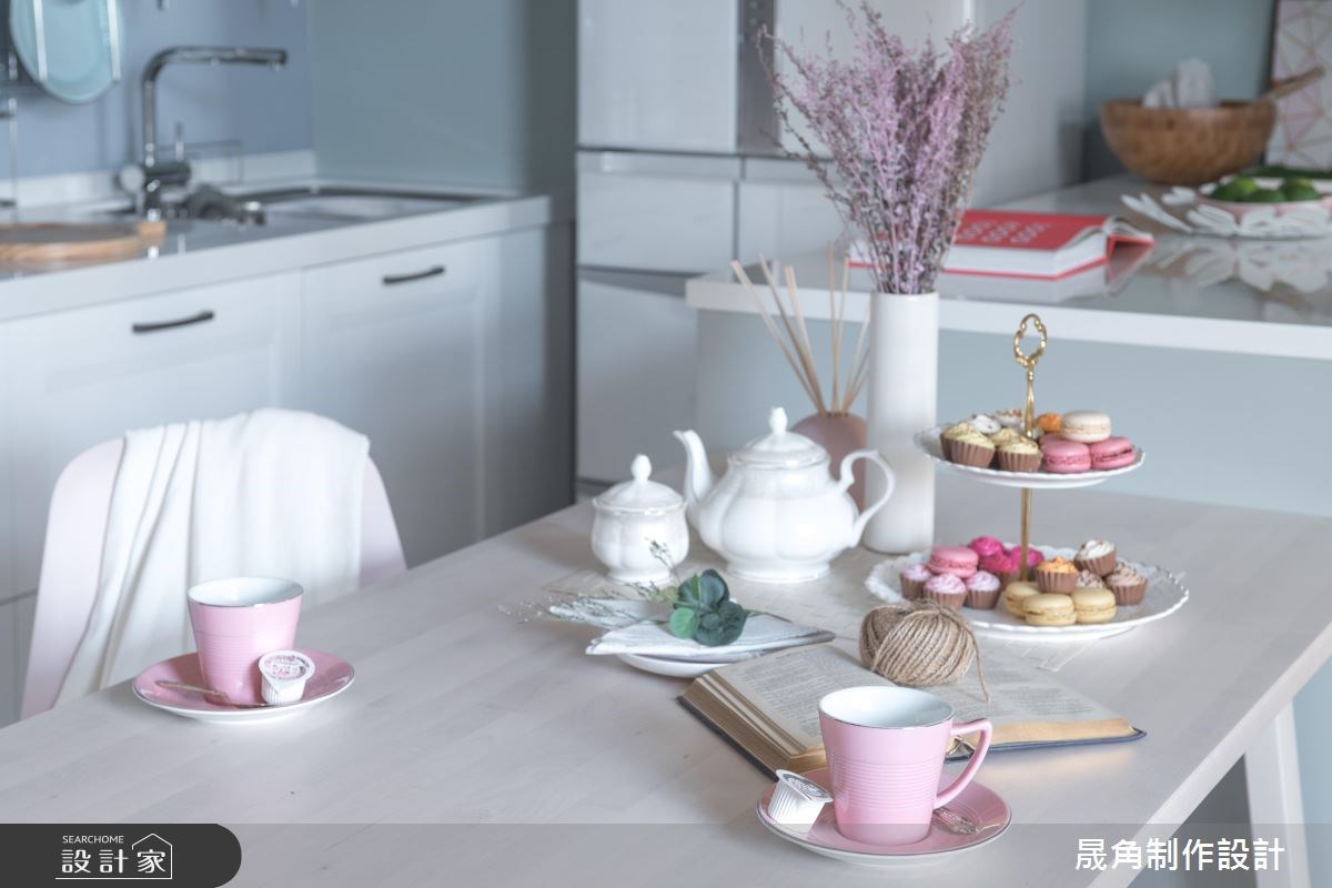 26坪中古屋(5~15年)＿北歐風餐廳廚房案例圖片＿晟角制作設計有限公司＿晟角_純真之7