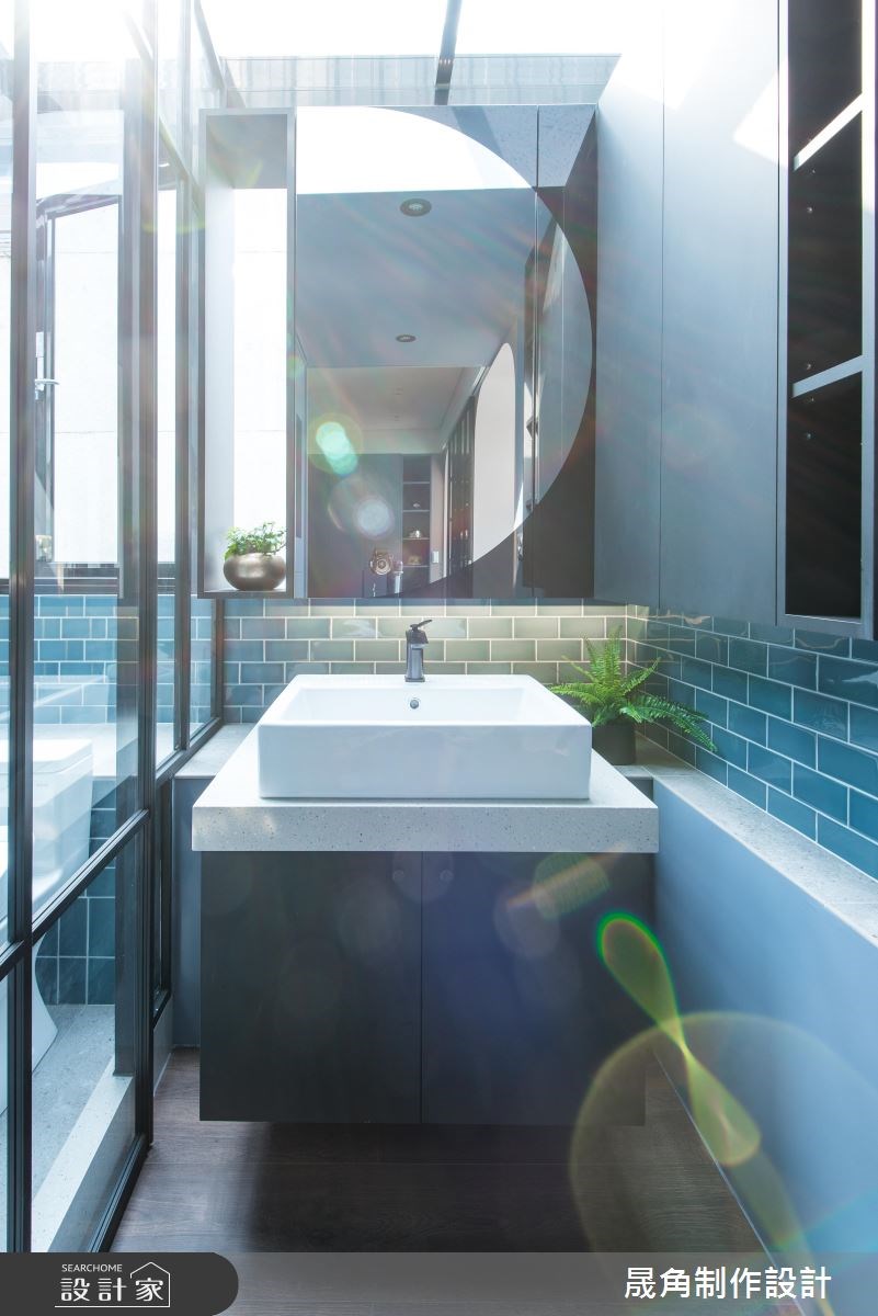 50坪老屋(16~30年)＿北歐風浴室案例圖片＿晟角制作設計有限公司＿晟角_卡農之19