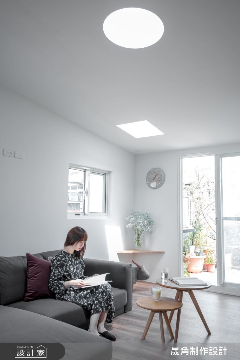 50坪老屋(16~30年)＿北歐風客廳案例圖片＿晟角制作設計有限公司＿晟角_卡農之23