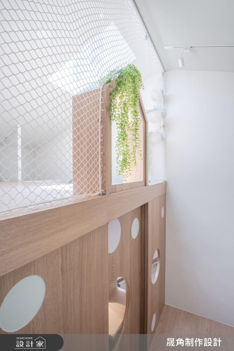 20坪老屋(16~30年)＿北歐風兒童房兒童房案例圖片＿晟角制作設計有限公司＿晟角_森徑之2