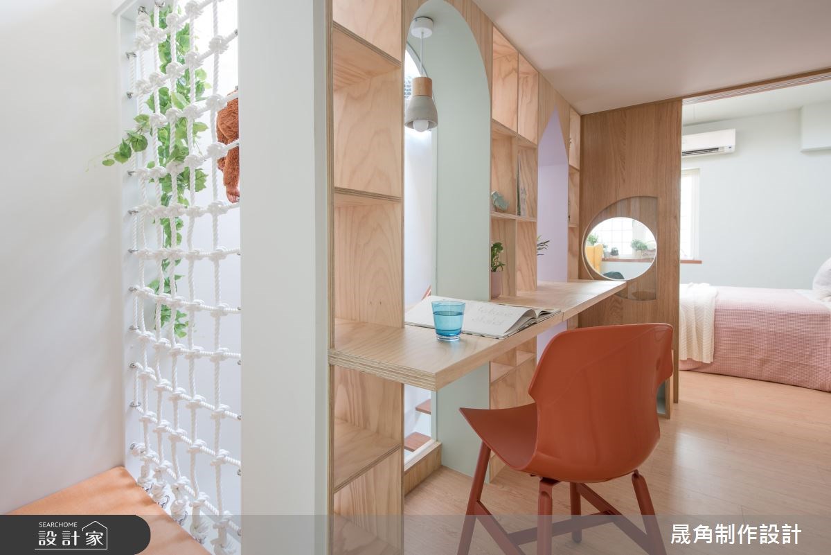 20坪老屋(16~30年)＿北歐風臥室案例圖片＿晟角制作設計有限公司＿晟角_森徑之16