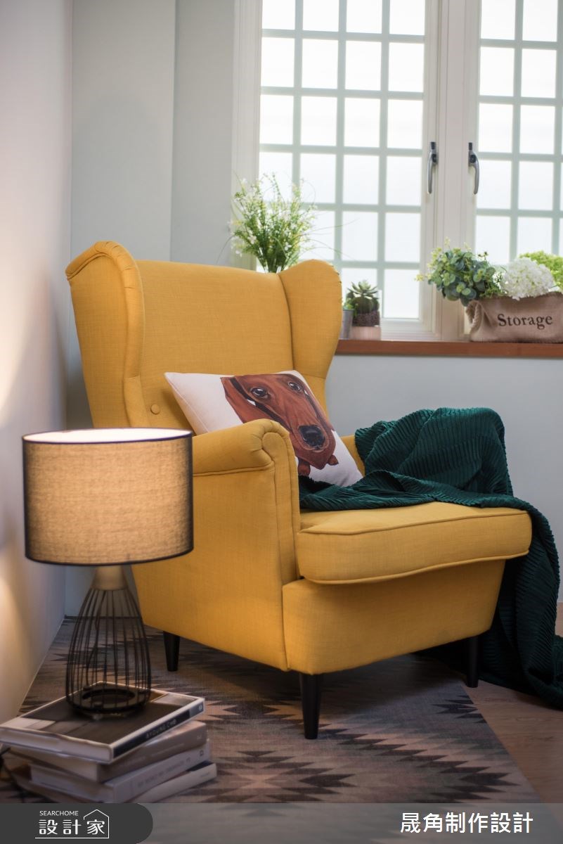 20坪老屋(16~30年)＿北歐風臥室案例圖片＿晟角制作設計有限公司＿晟角_森徑之20