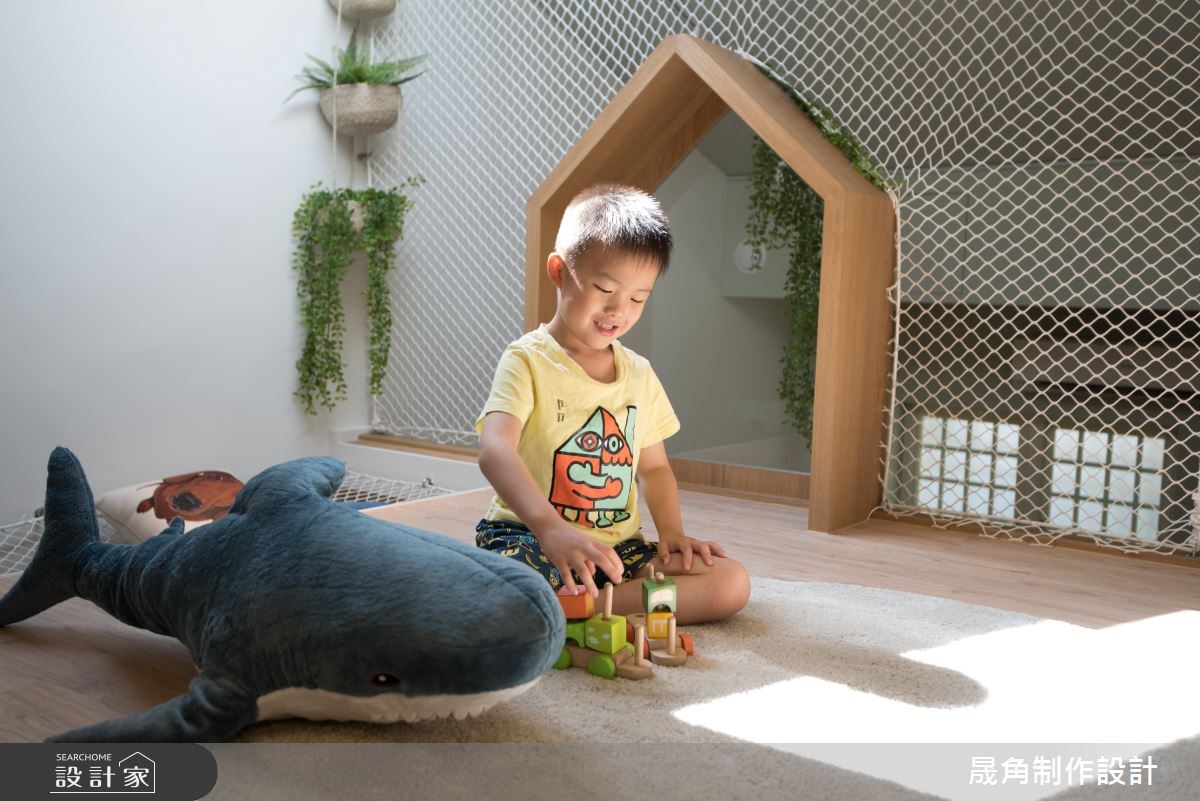 20坪老屋(16~30年)＿北歐風兒童房兒童房案例圖片＿晟角制作設計有限公司＿晟角_森徑之22