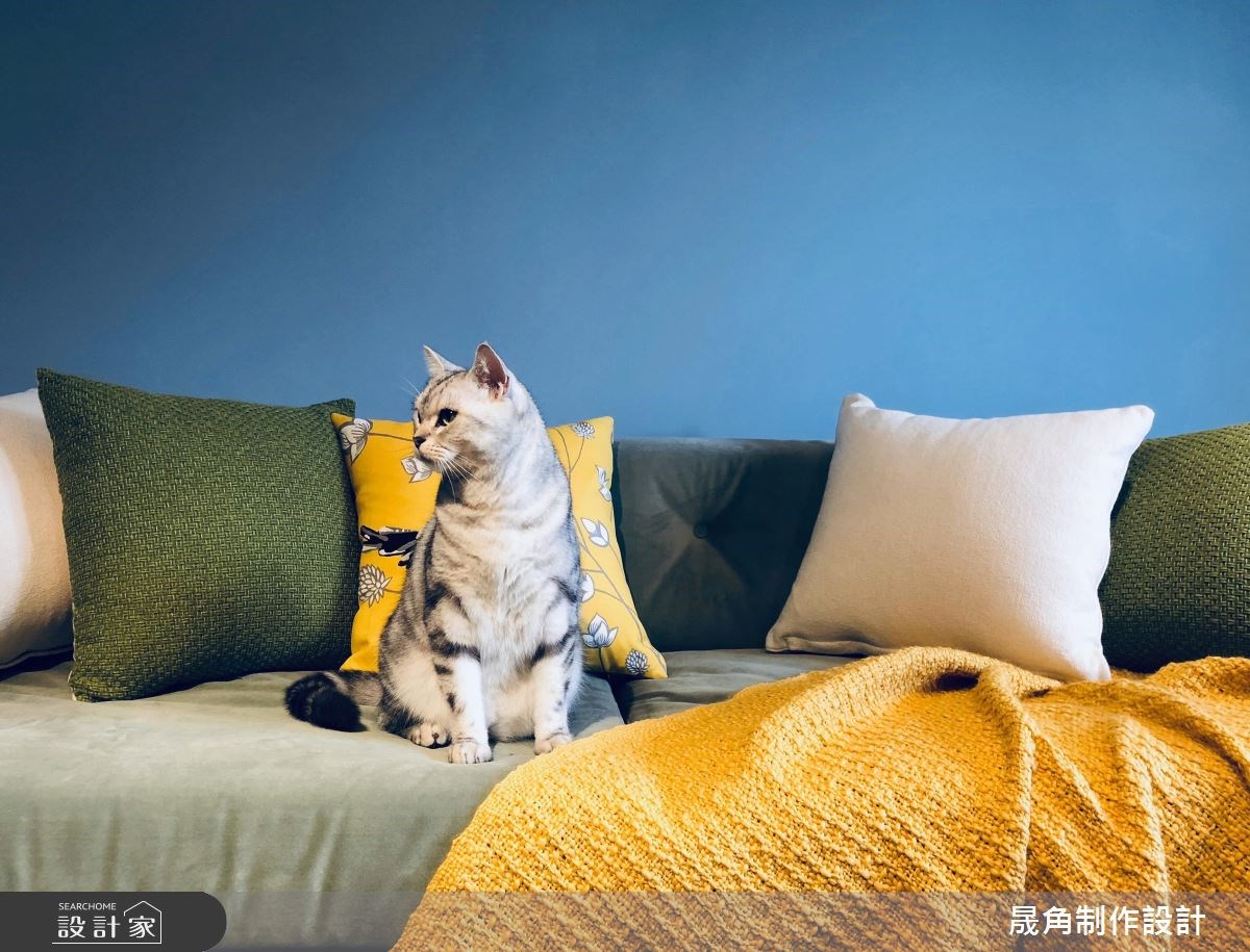 30坪中古屋(5~15年)＿北歐風客廳案例圖片＿晟角制作設計有限公司＿晟角_探戈之6