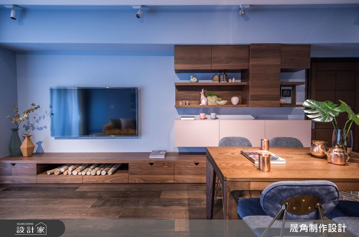 30坪中古屋(5~15年)＿北歐風客廳餐廳案例圖片＿晟角制作設計有限公司＿晟角_探戈之7