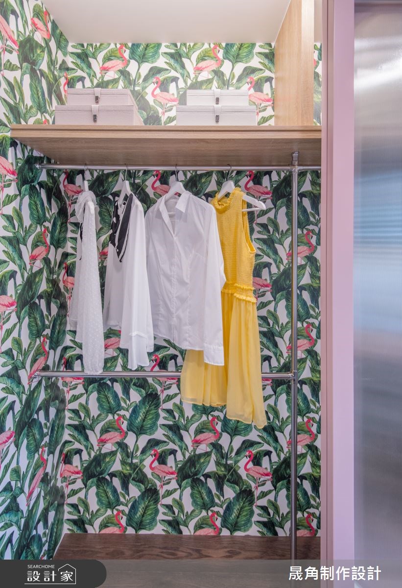 30坪中古屋(5~15年)＿北歐風更衣間案例圖片＿晟角制作設計有限公司＿晟角_探戈之17