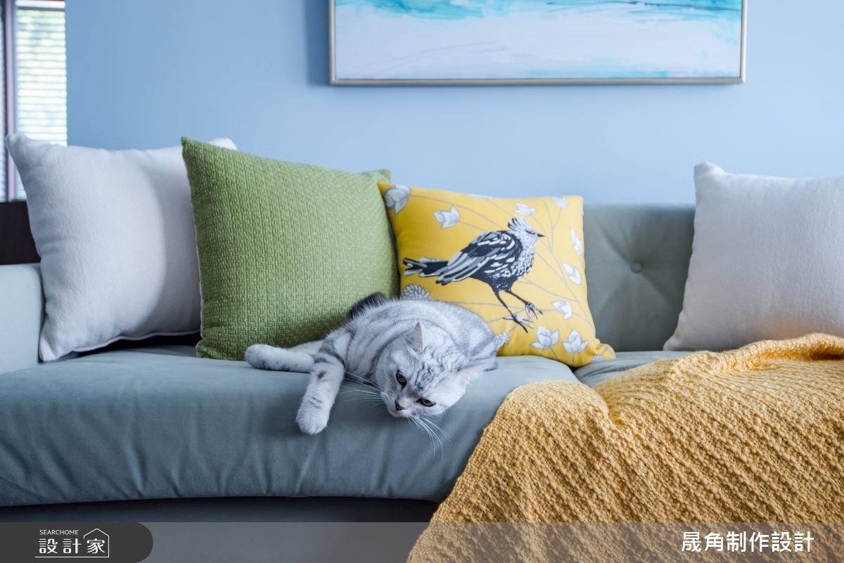 30坪中古屋(5~15年)＿北歐風客廳案例圖片＿晟角制作設計有限公司＿晟角_探戈之23