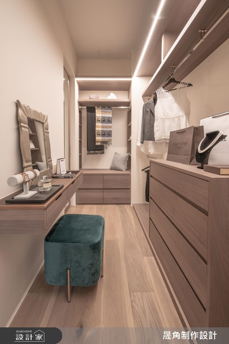 45坪中古屋(5~15年)＿新古典更衣間案例圖片＿晟角制作設計有限公司＿晟角_青鳥之15