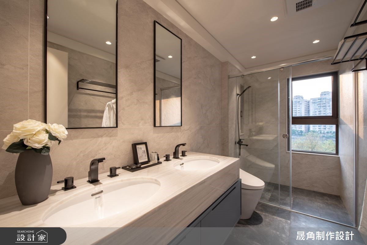 45坪中古屋(5~15年)＿新古典浴室案例圖片＿晟角制作設計有限公司＿晟角_青鳥之25